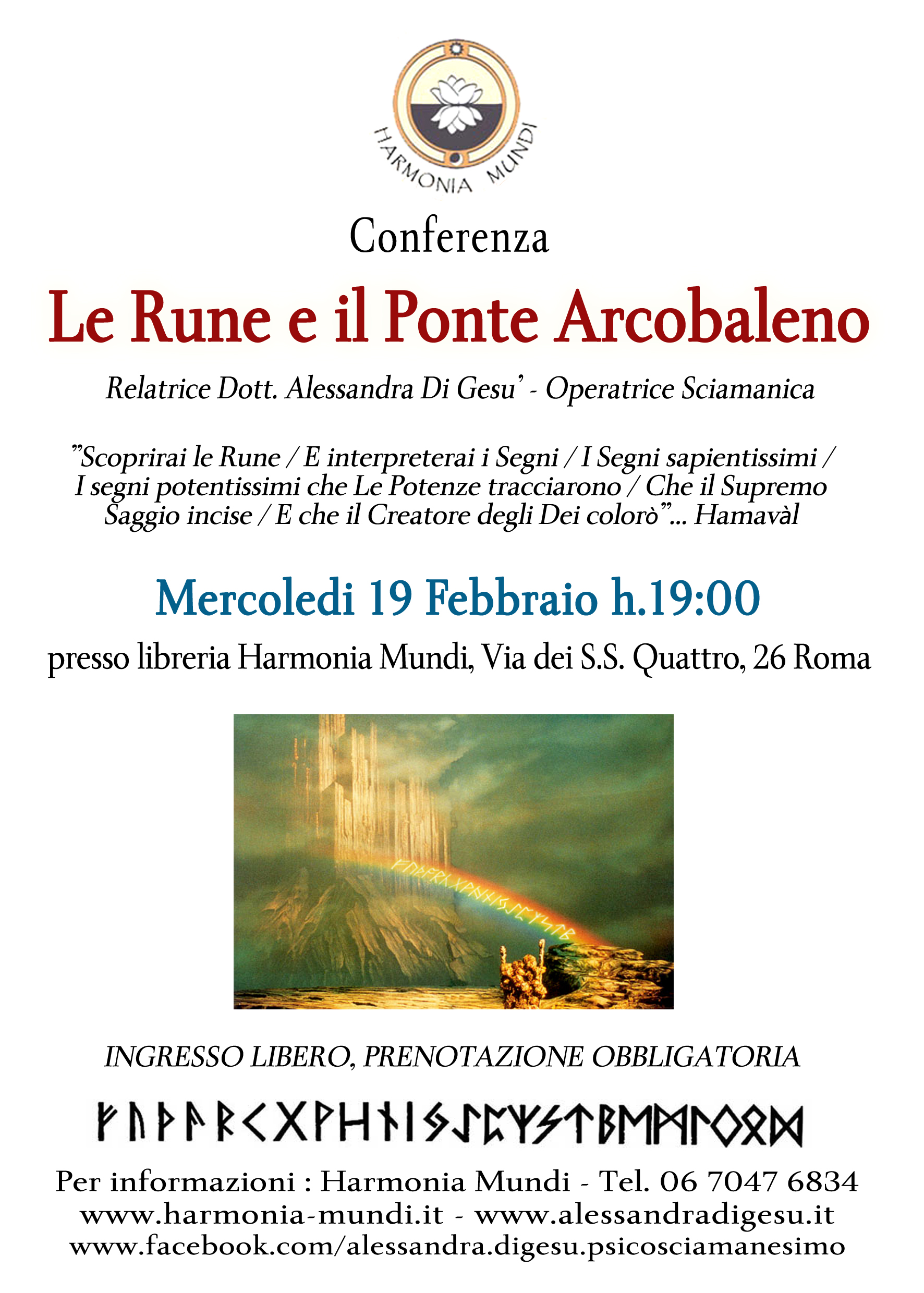 Le Rune e il ponte arcobaleno